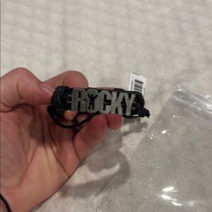 Rocky Black and Gray Bracelet